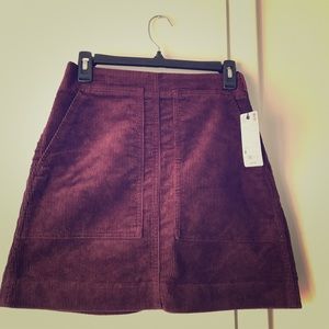 Uniqlo corduroy miniskirt - nwt